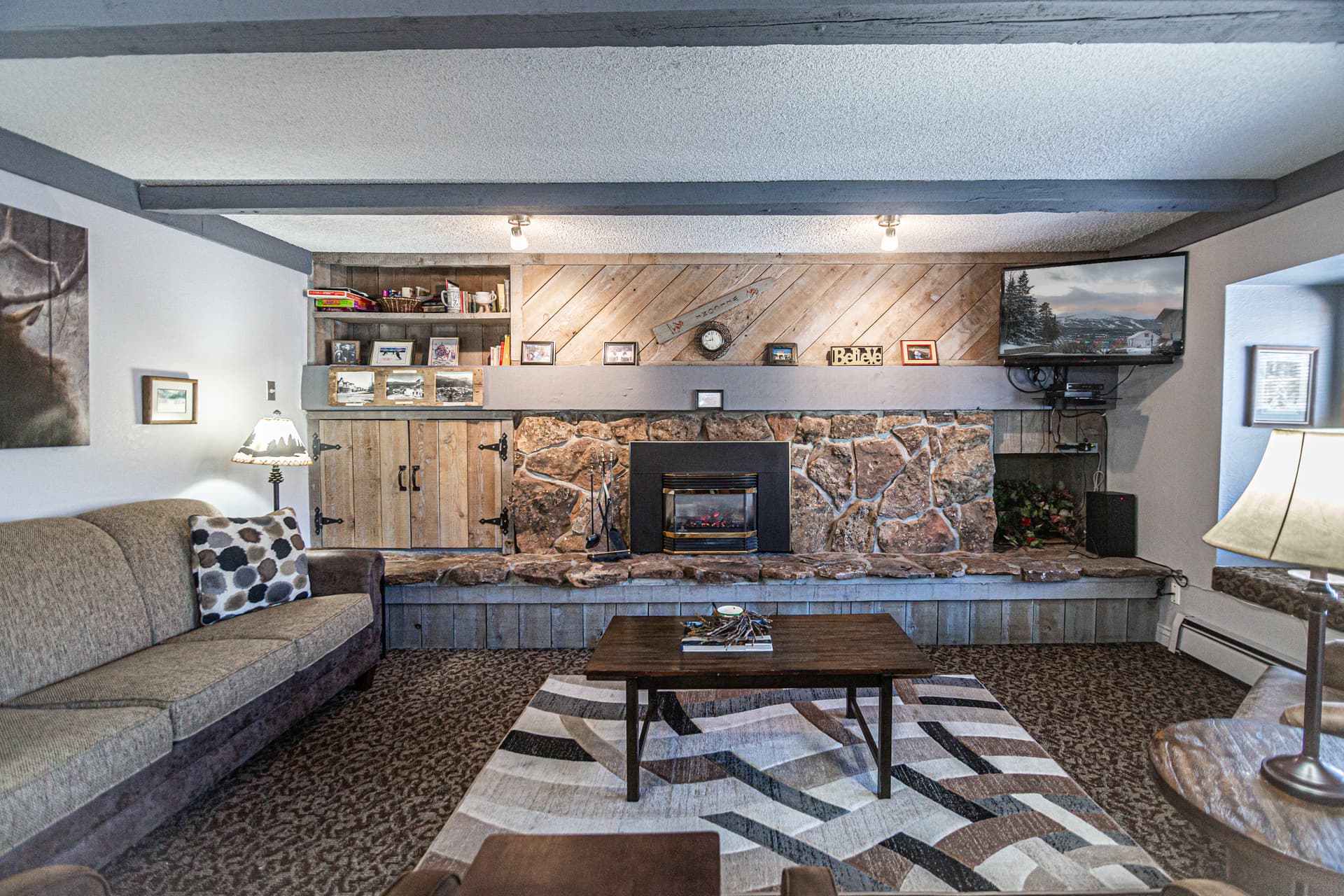 Living Room - Longbranch 216 - Breckenridge Vacation Rental