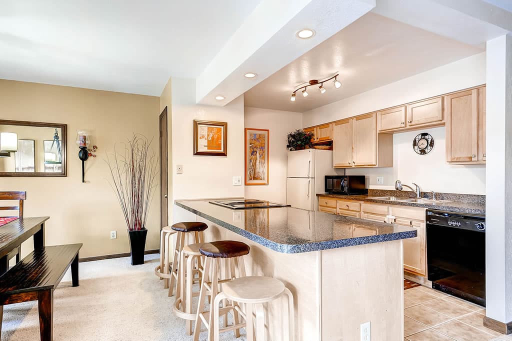 Kitchen - Park Place 101C - Breckenridge Vacation Rental