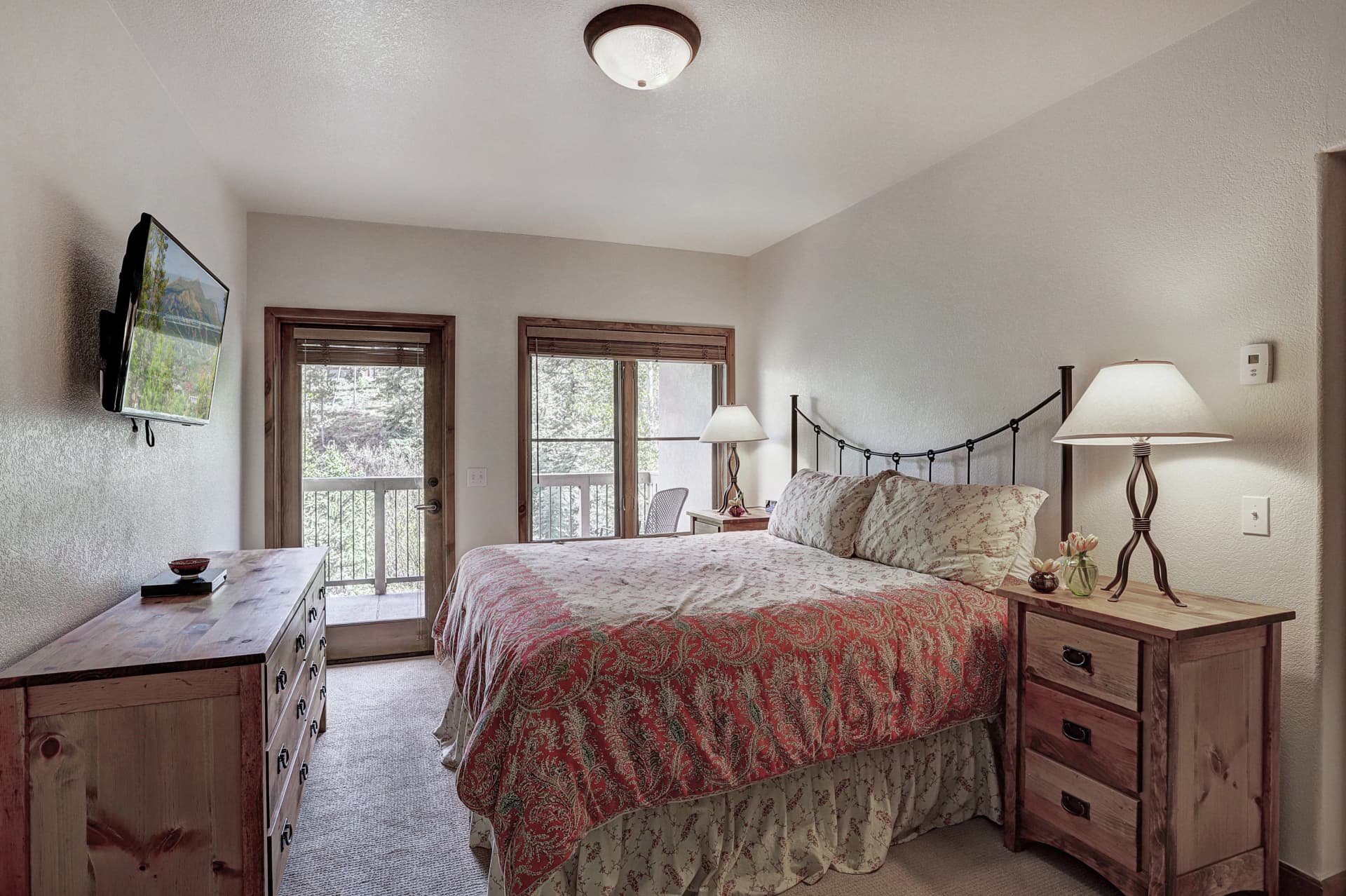 Bedroom, Tyra Riverbend 213, Breckenridge Vacation Rental