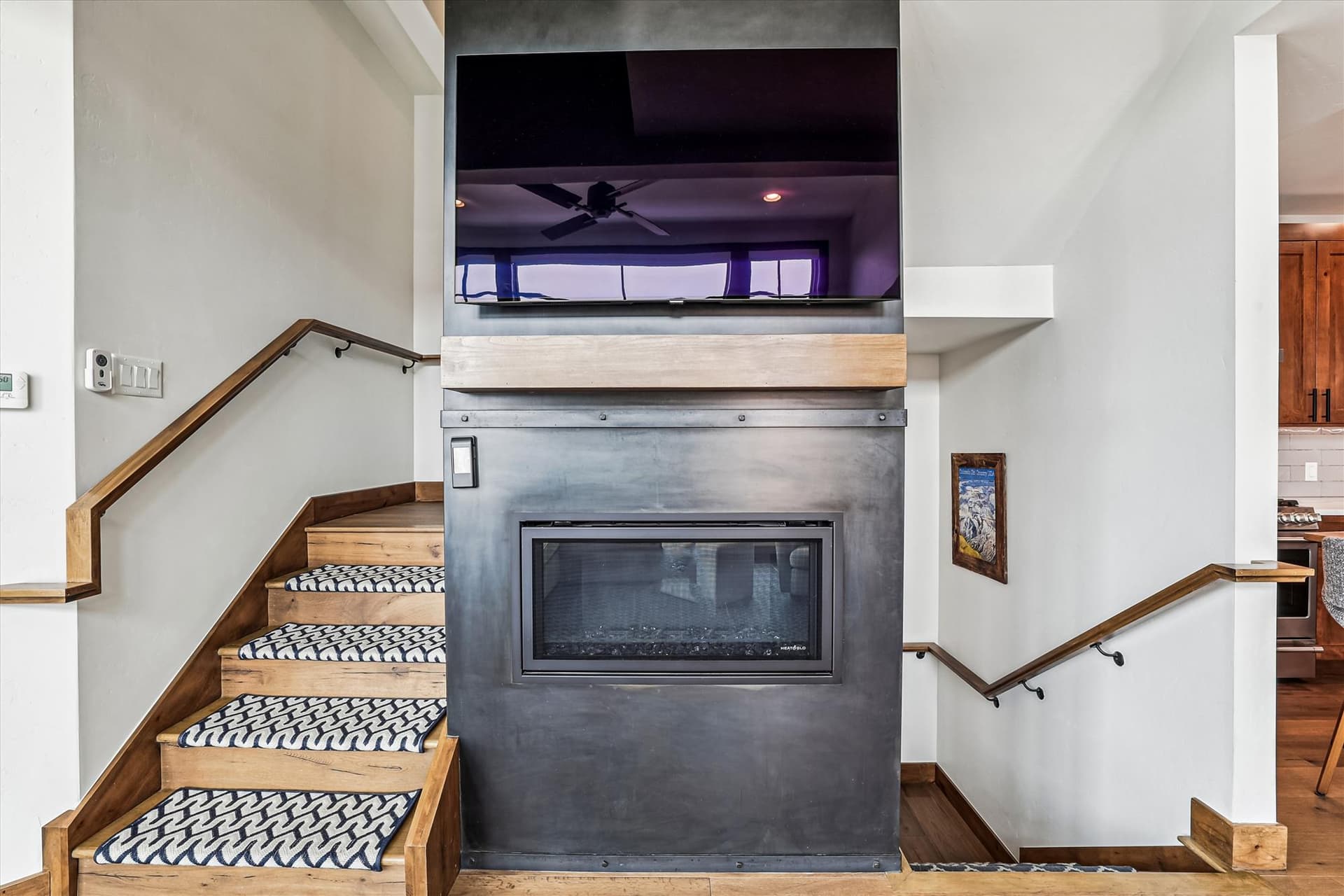 Stairs, Decked Out Downtown, Frisco Vacation Rental