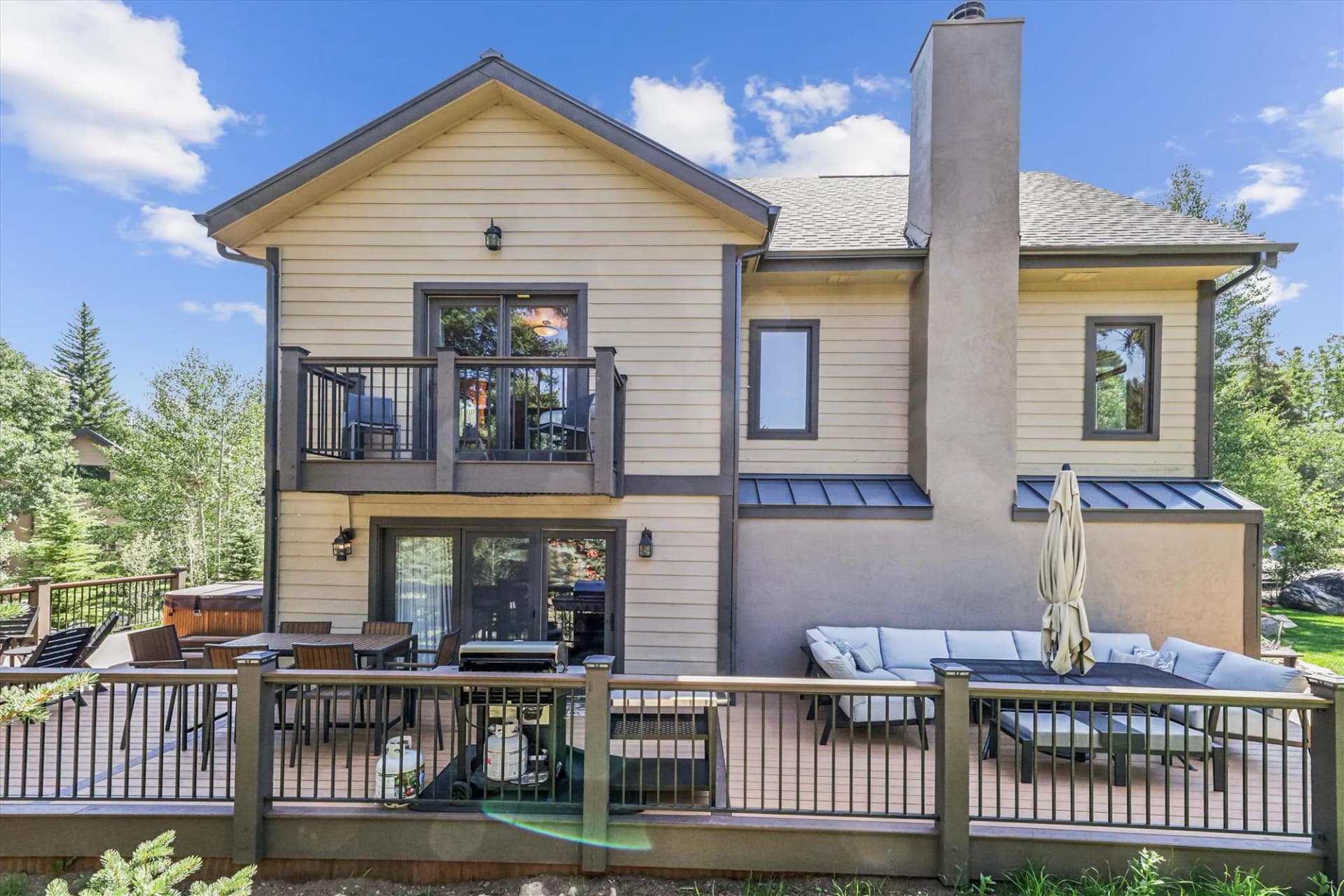 Deck - Friendly Fox Chalet - Breckenridge Vacation Rental