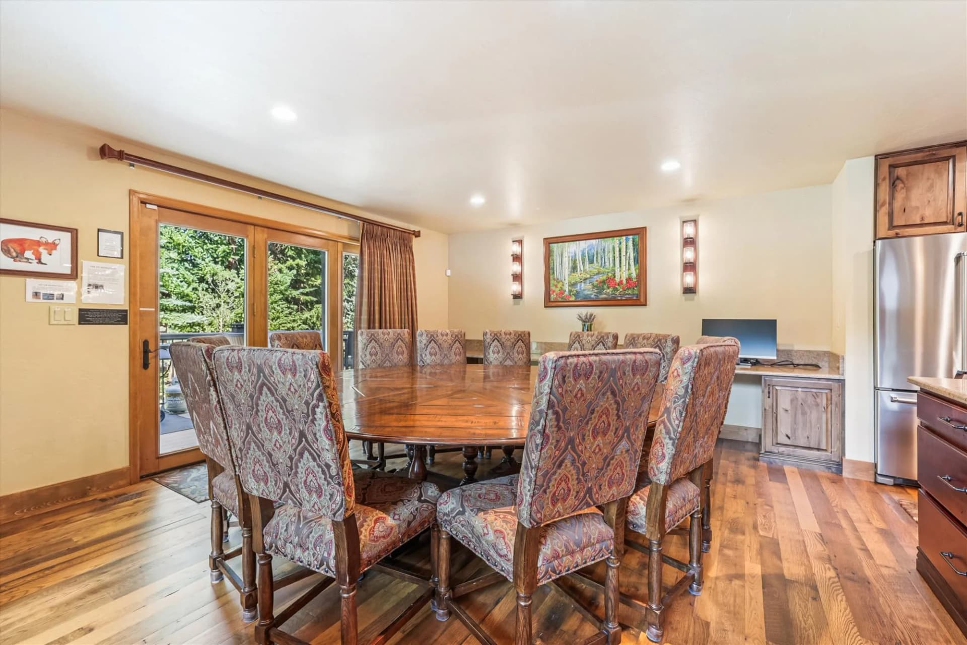 Dining Area - Friendly Fox Chalet - Breckenridge Vacation Rental