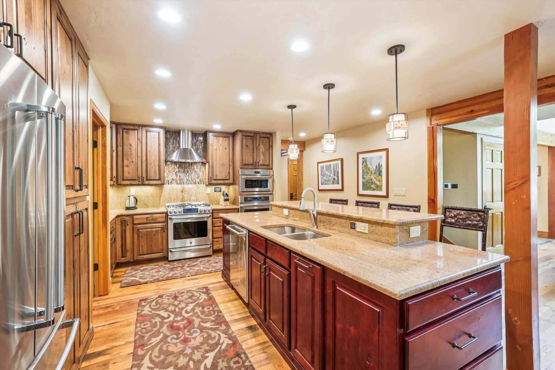 Kitchen - Friendly Fox Chalet - Breckenridge Vacation Rental