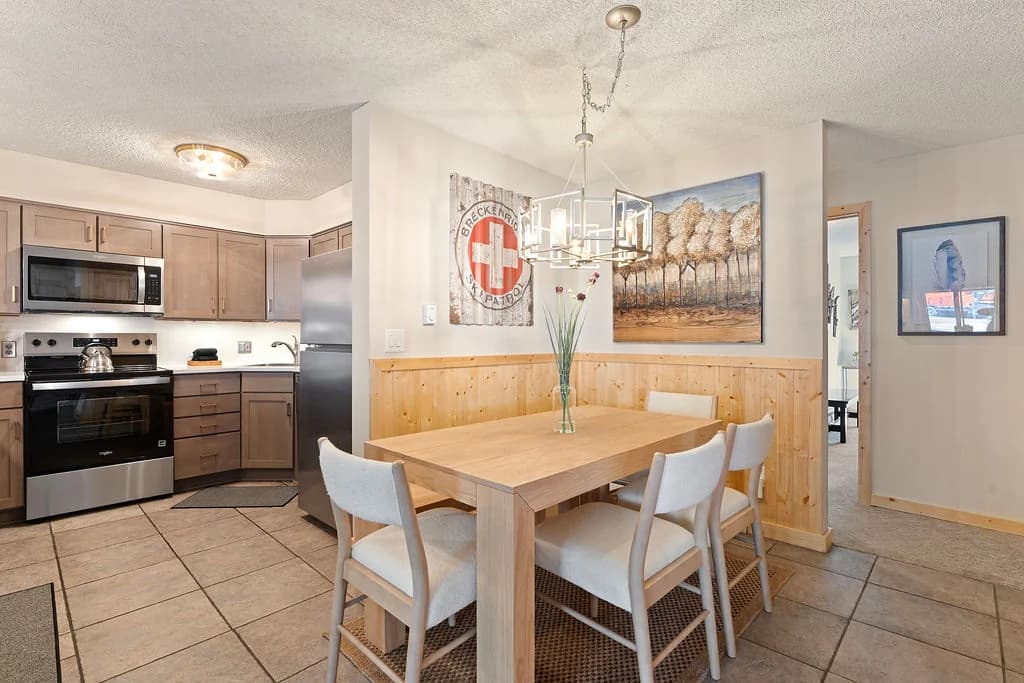Dining Area - Pine Ridge 15A - Breckenridge Vacation Rental