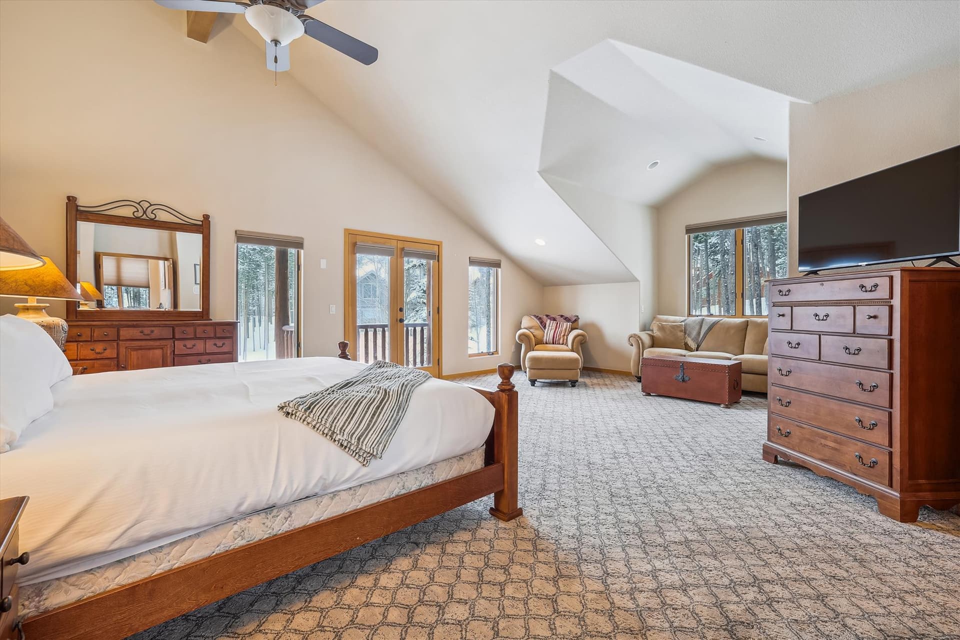 Bedroom - Lupine Chalet - Frisco Vacation Rental