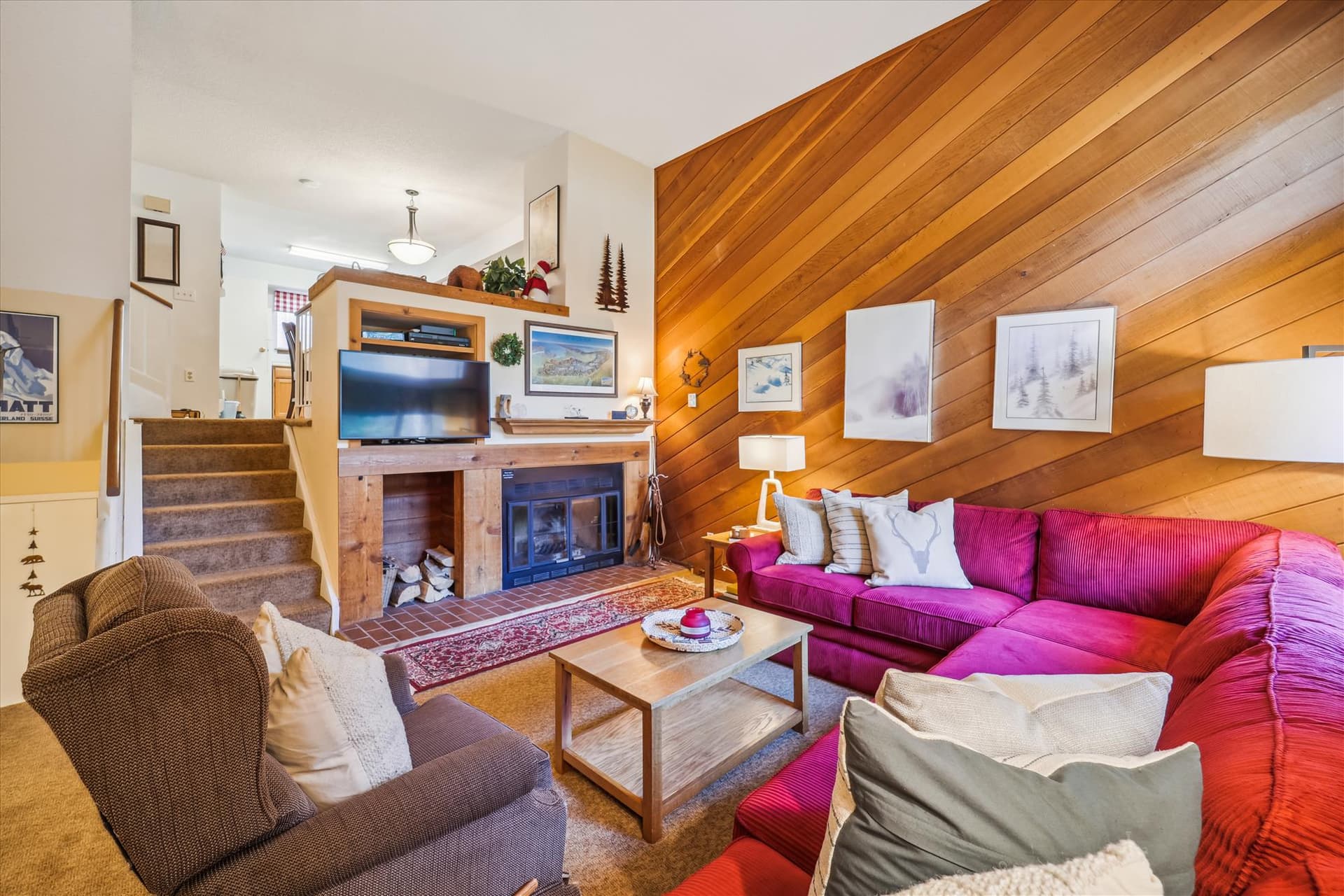 Living Room, Winterpoint 20, Breckenridge Vacation Rental