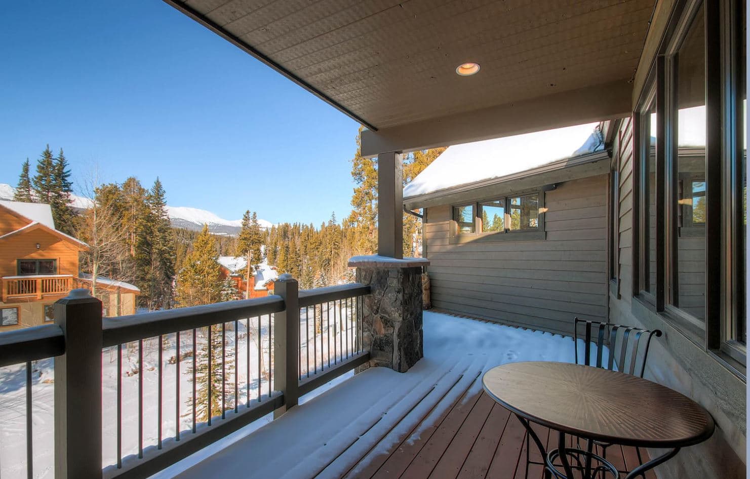 Deck - Riverwood Retreat - Breckenridge Vacation Rental