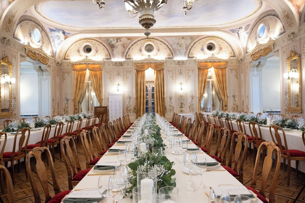 Indoor wedding