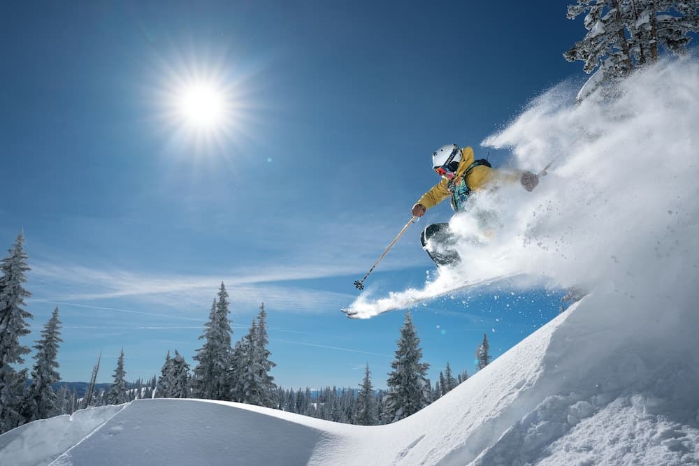 Skiing
