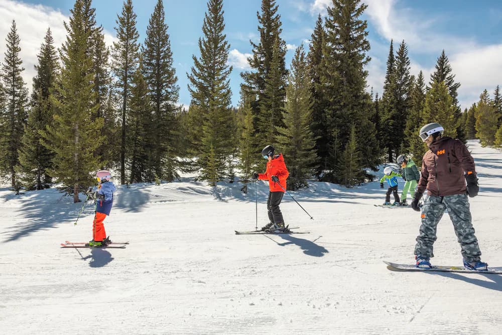 Skiing