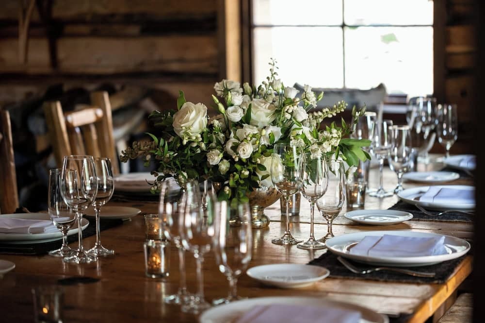 Indoor wedding
