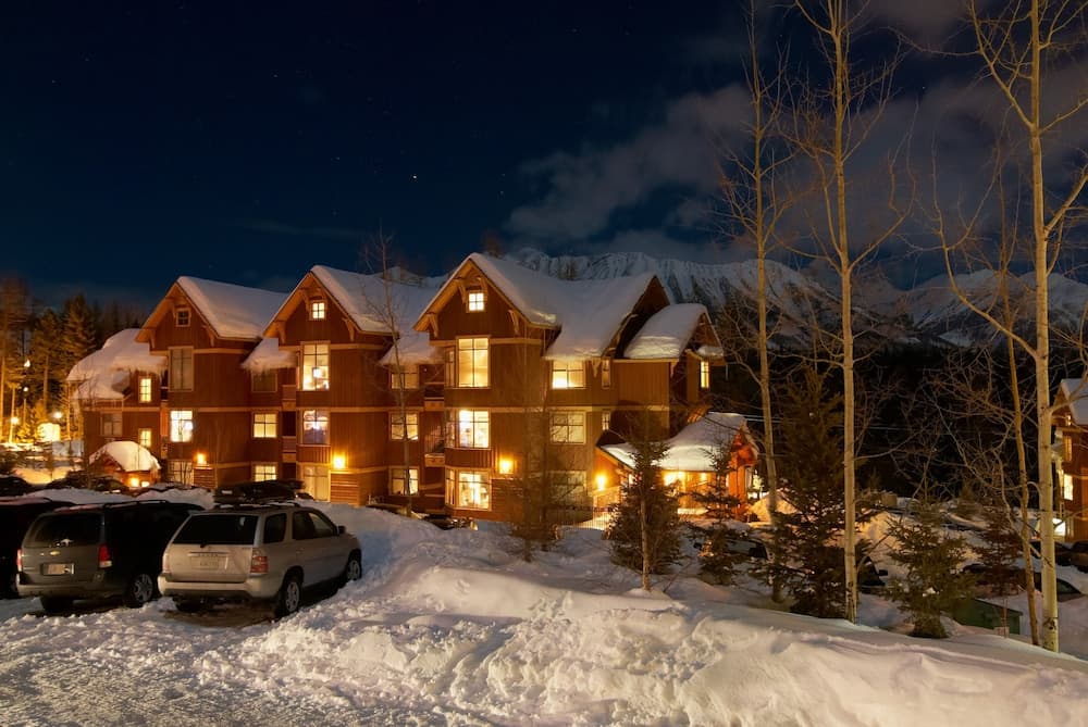Front of property - evening/night