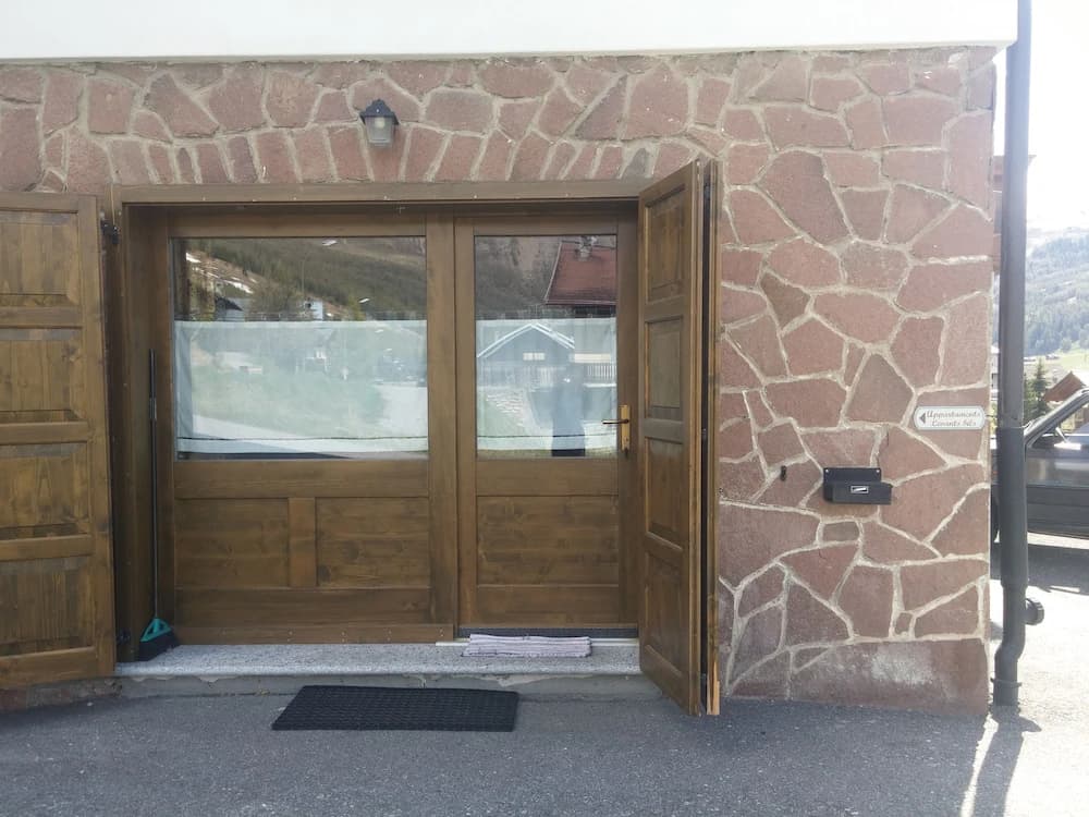 Interior entrance