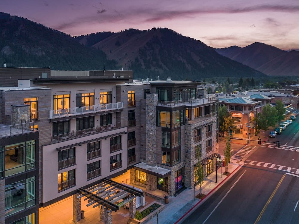 Front of property - evening/night