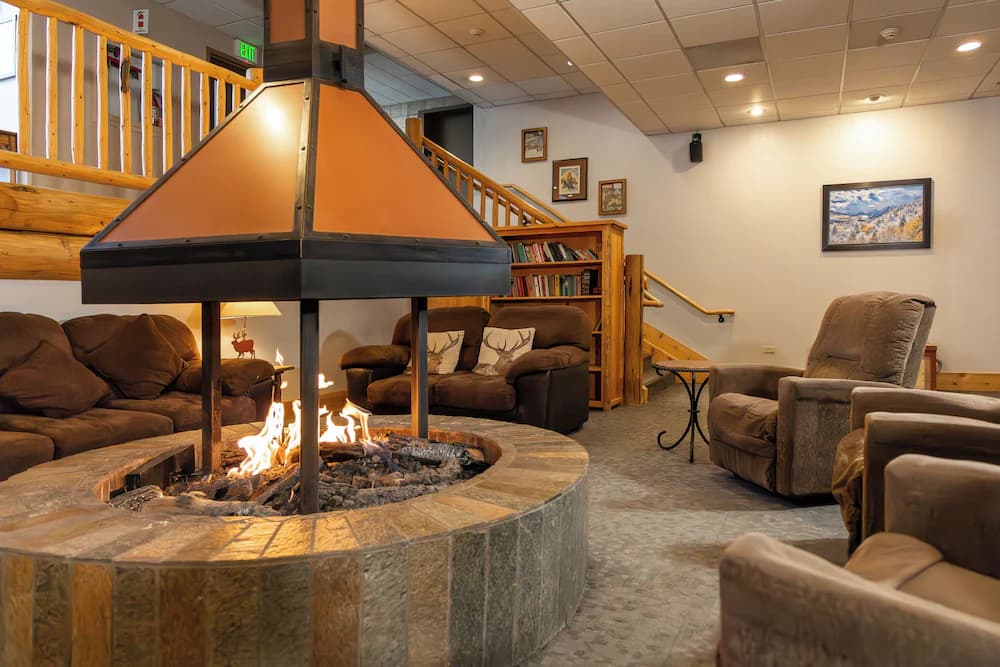 Lobby sitting area