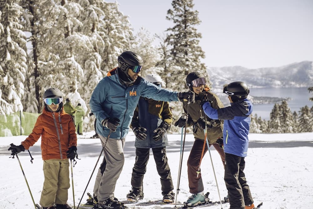 Skiing