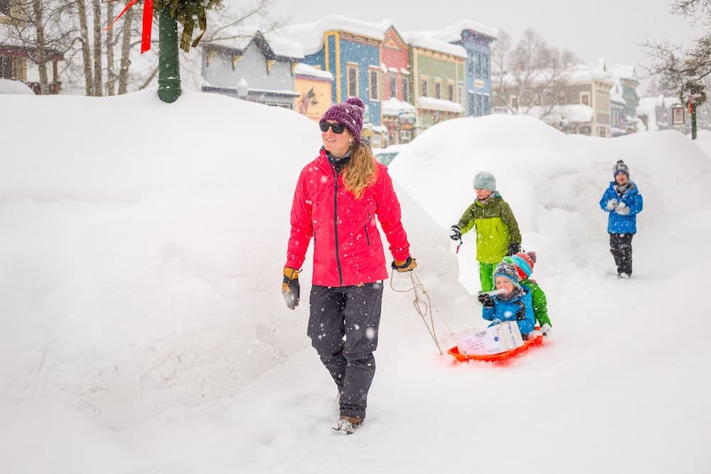 Sledding
