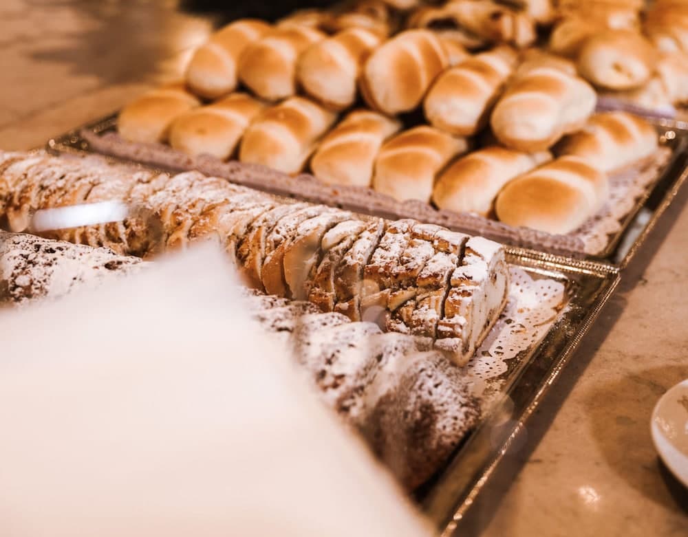 Breakfast buffet
