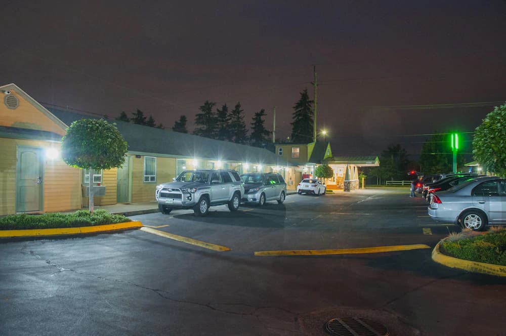 Front of property - evening/night