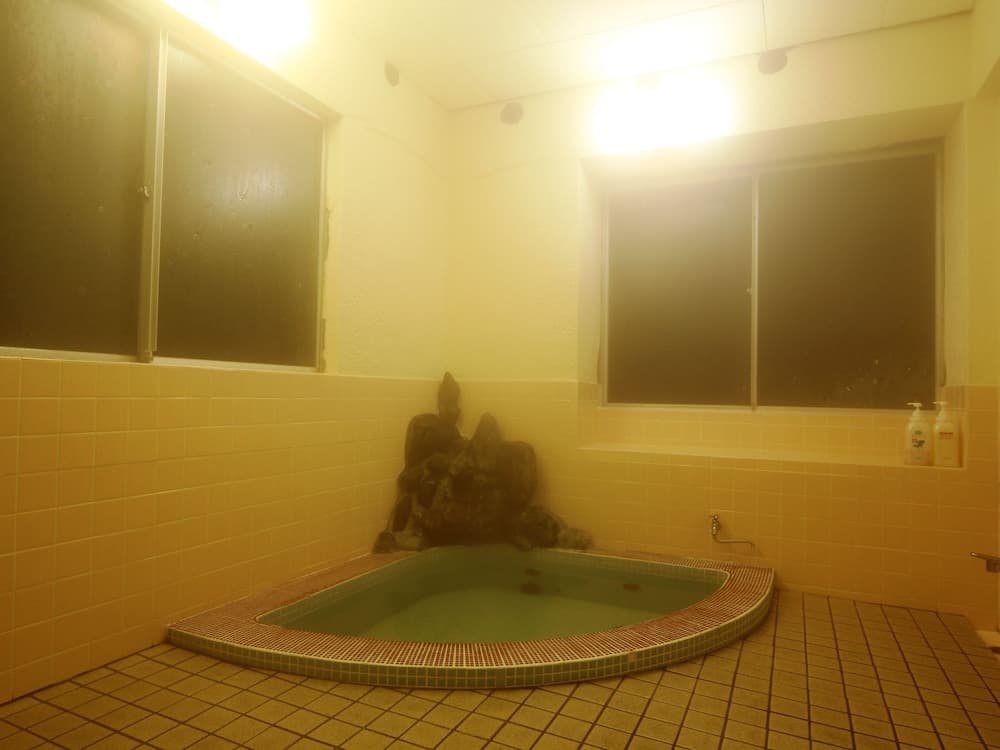 Indoor spa tub