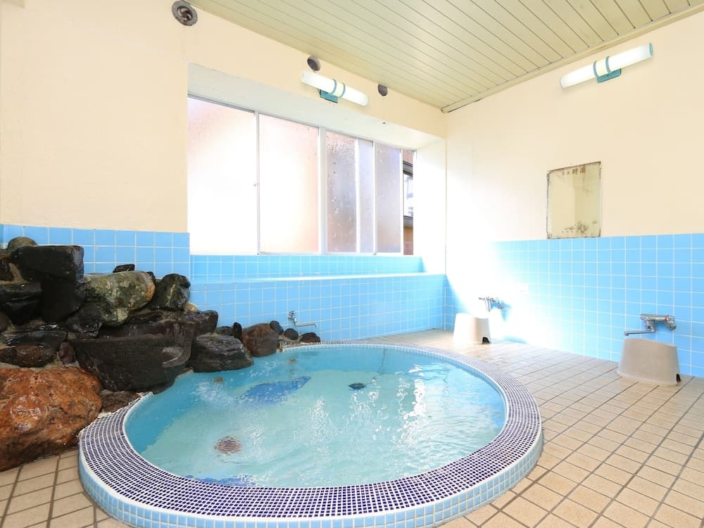 Indoor spa tub