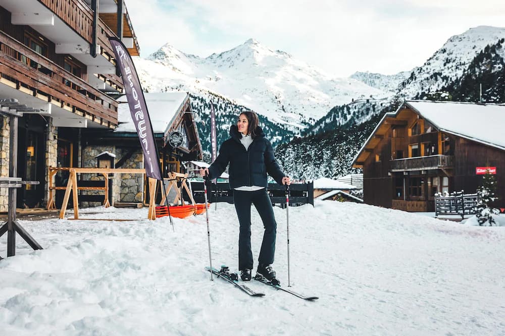 Skiing