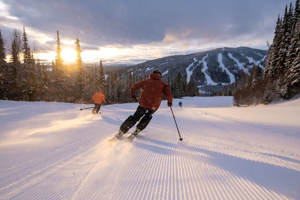 Skiing