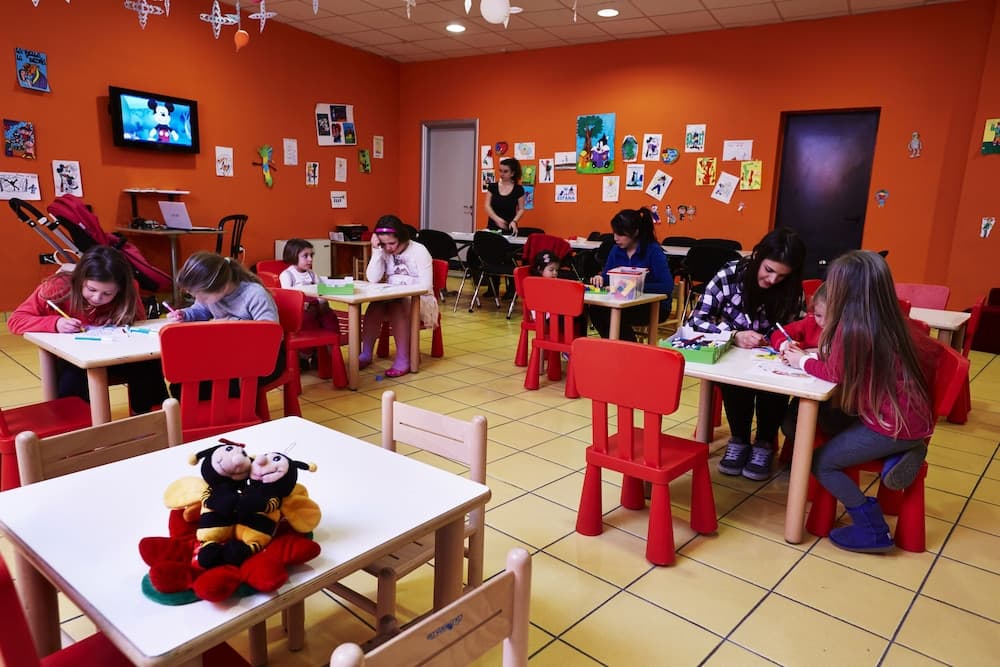 Children's play area - indoor