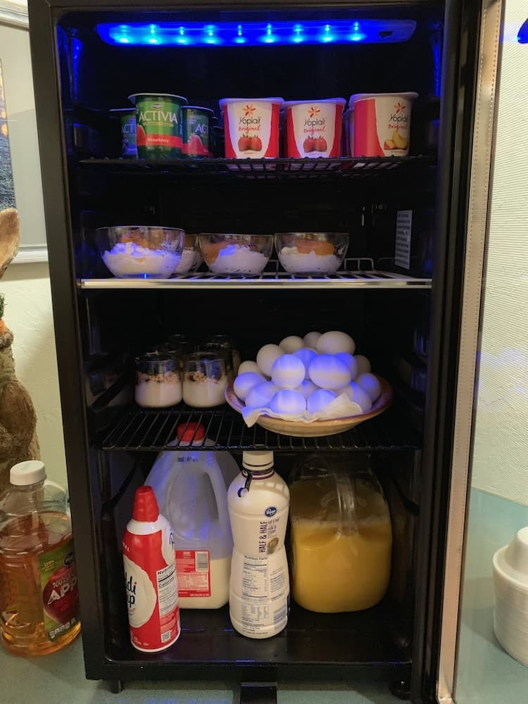 Breakfast buffet