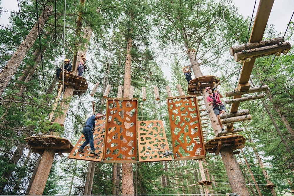 Ropes course (team building)
