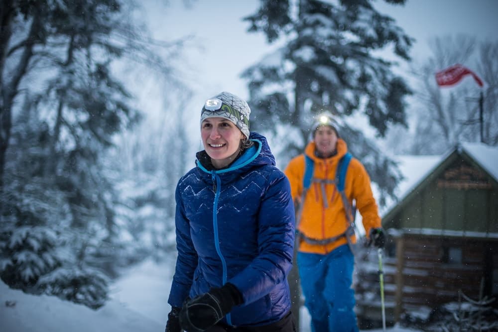 Snowshoeing