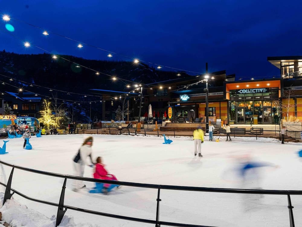 Ice skating