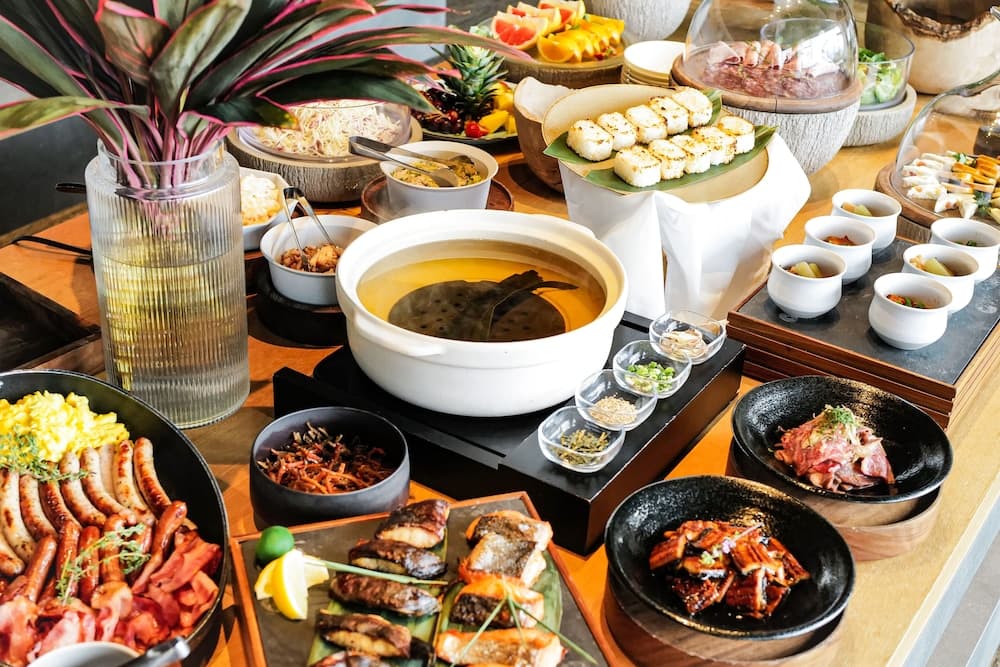 Breakfast buffet