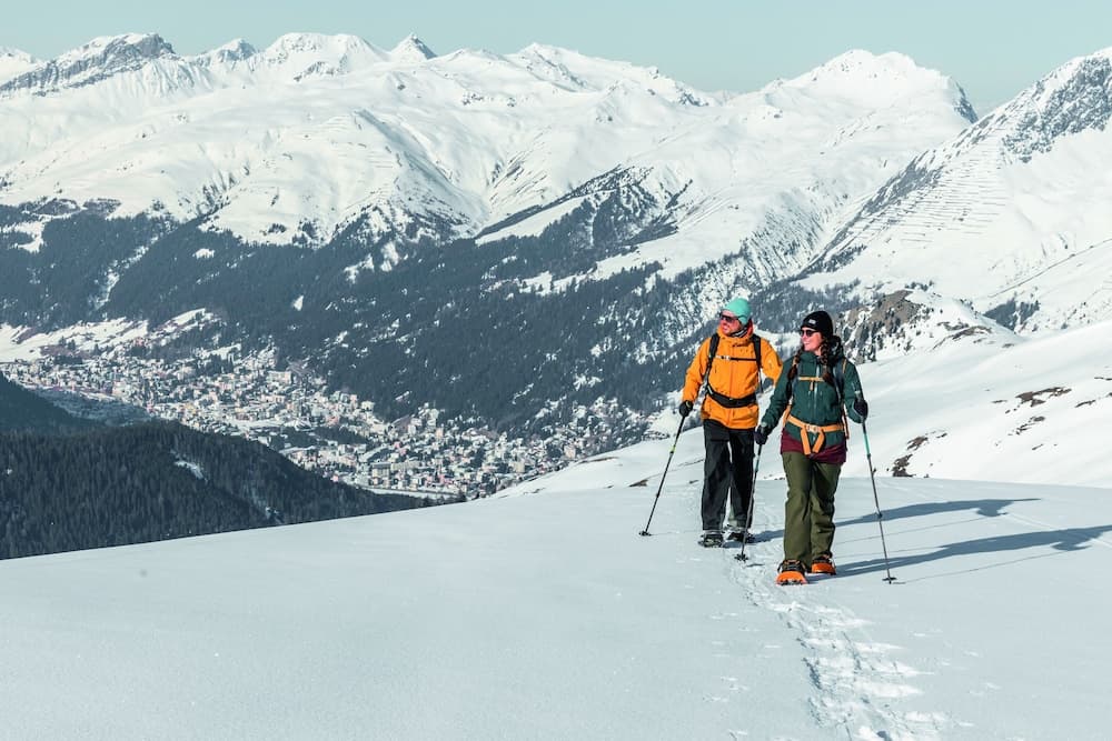 Snowshoeing