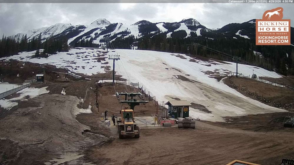 Kicking Horse - Catamount Webcam