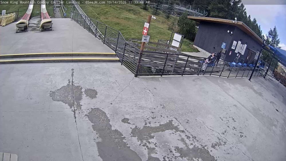 Snow King Mountain Cowboy Coaster & Alpine Slide Live Cam