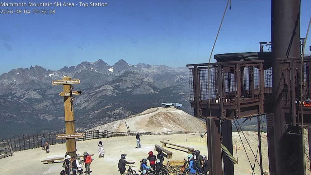 Mammoth Mountain - Top of Sierra Webcam