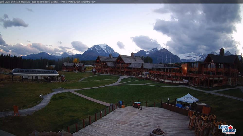 Lake Louise Mountain Kokanee Cabin Cam
