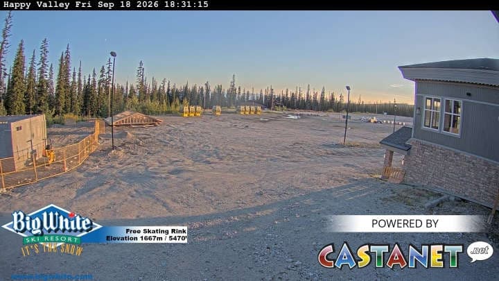 Big White Ski Resort Happy Valley Cam