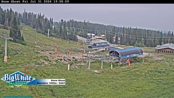 Big White Ski Resort Snow Ghost Cam
