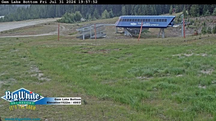 Big White Ski Resort Gem Lake Bottom