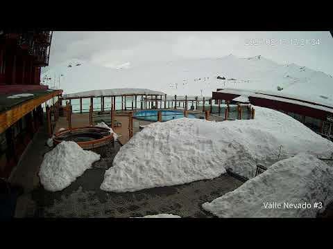 Valle Nevado - Vista Piscina