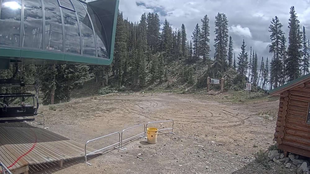 Top of Crest Lift - Brighton Ski Resort