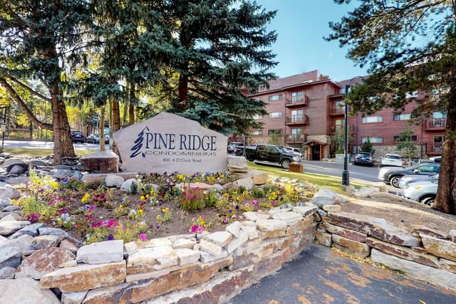 Lobby of Pine Ridge Condominiums