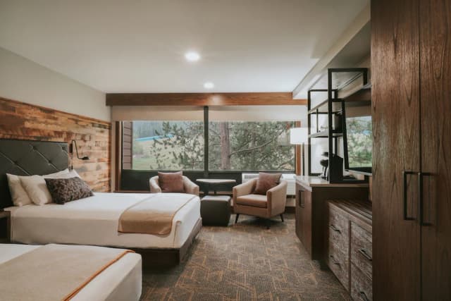 Lobby of Huntley Lodge at Big Sky Resort