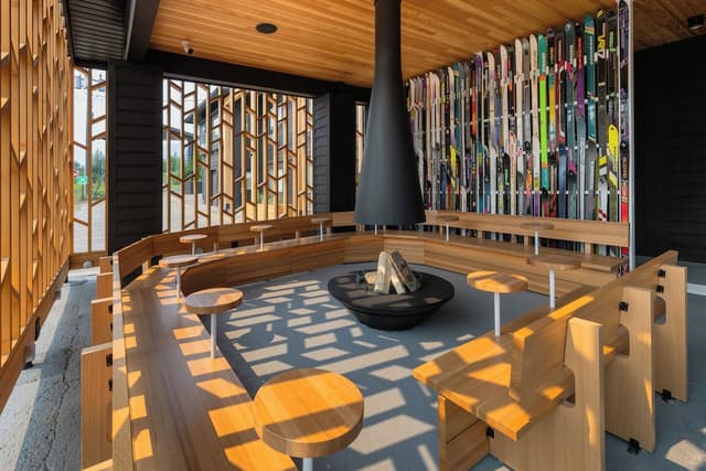 Lobby of VRGE Revelstoke