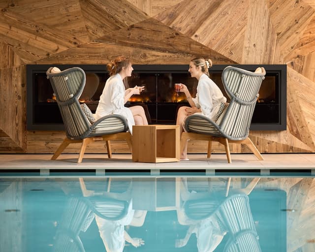 Lobby of Hotel Marmolada