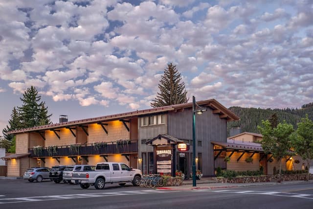Lobby of Tamarack Lodge Sun Valley